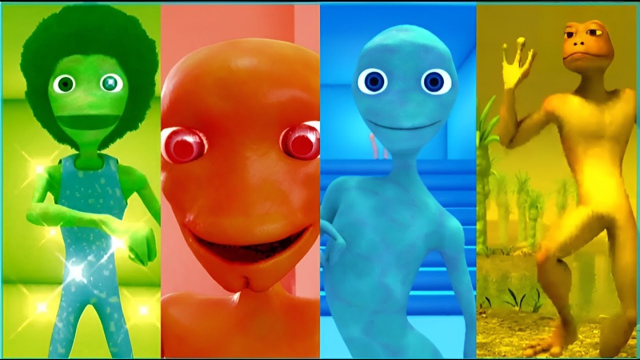 "Alien Night Fever - Disco Dancing Green ET"