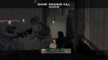 MW3 Infected Final Survivor Knife Streak