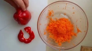 פסטה עם רוטב עגבניות וגמבה - טעים מהיר וקל !!! Easy to cook Vegan Pasta with Pepper Souce