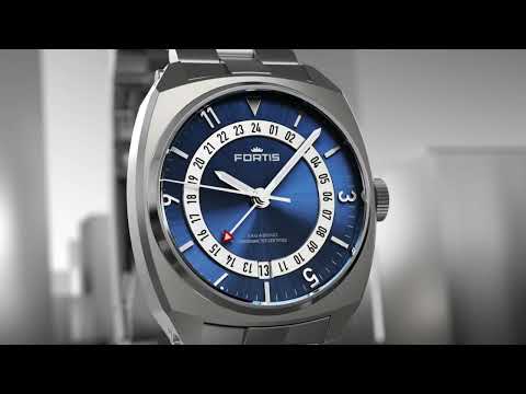 Discover the Details: Fortis Vagabond Blue Dusk.