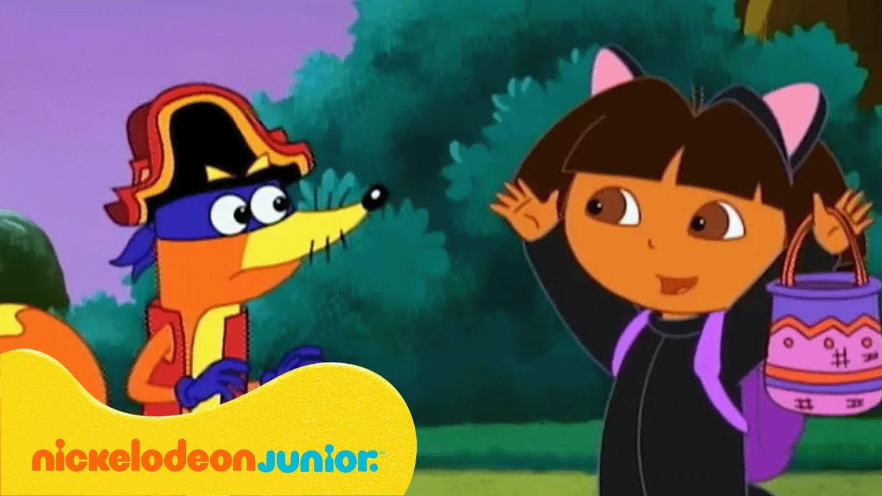 Dora the Explorer | Les aventures d'Halloween de Dora ! 🎃 | Nickelodeon Jr. France