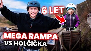 6 LETÁ HOLČIČKA NA MEGA RAMPĚ?🤯