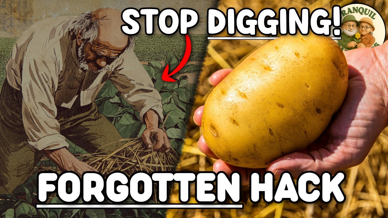 The "Lost" Irish Potato Method: Huge Harvests, NO Digging!