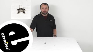 etrailer | Comprehensive Review: Chrome Keys for B and B Hatch Door Cam Locks