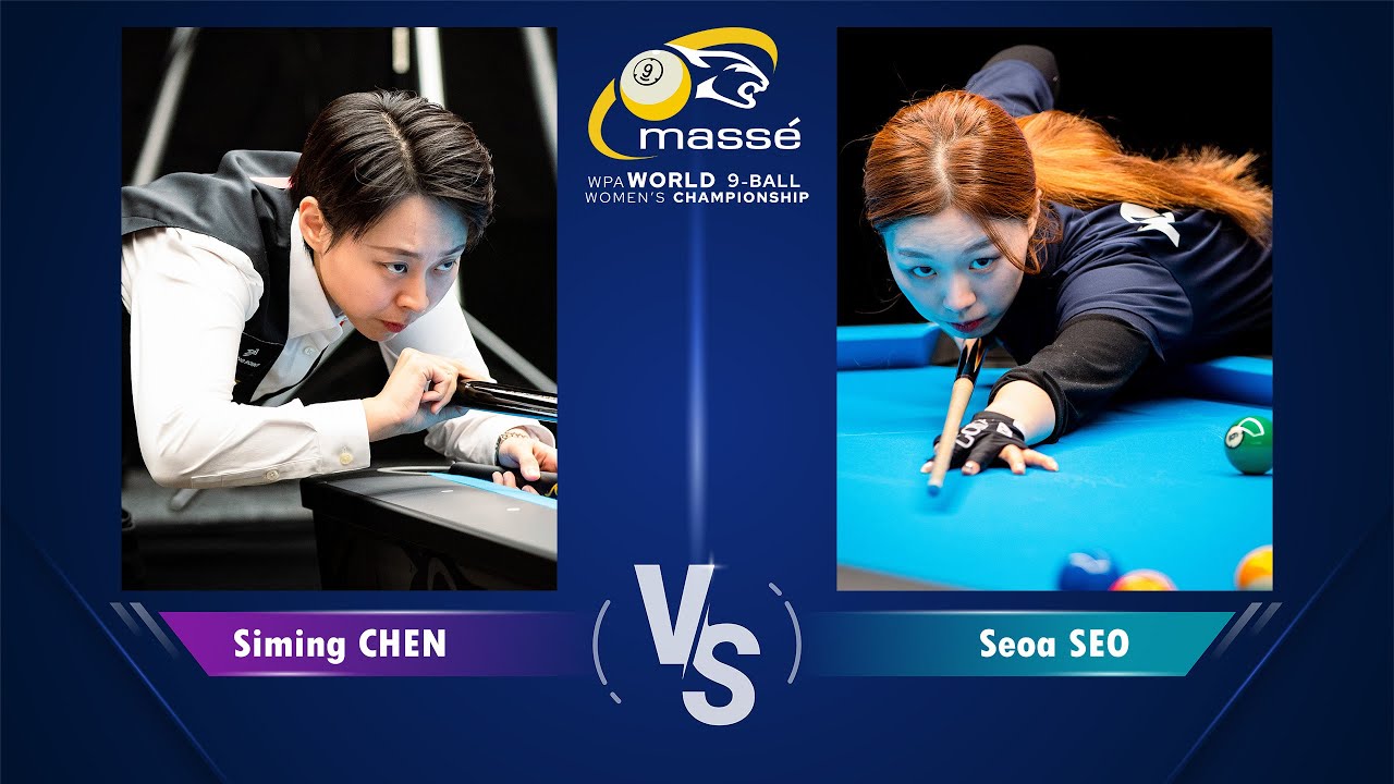 Siming Chen 陳思明 vs Seoa SEO 서서아｜2024 Women's 9-Ball World Championship 女子9球世錦賽