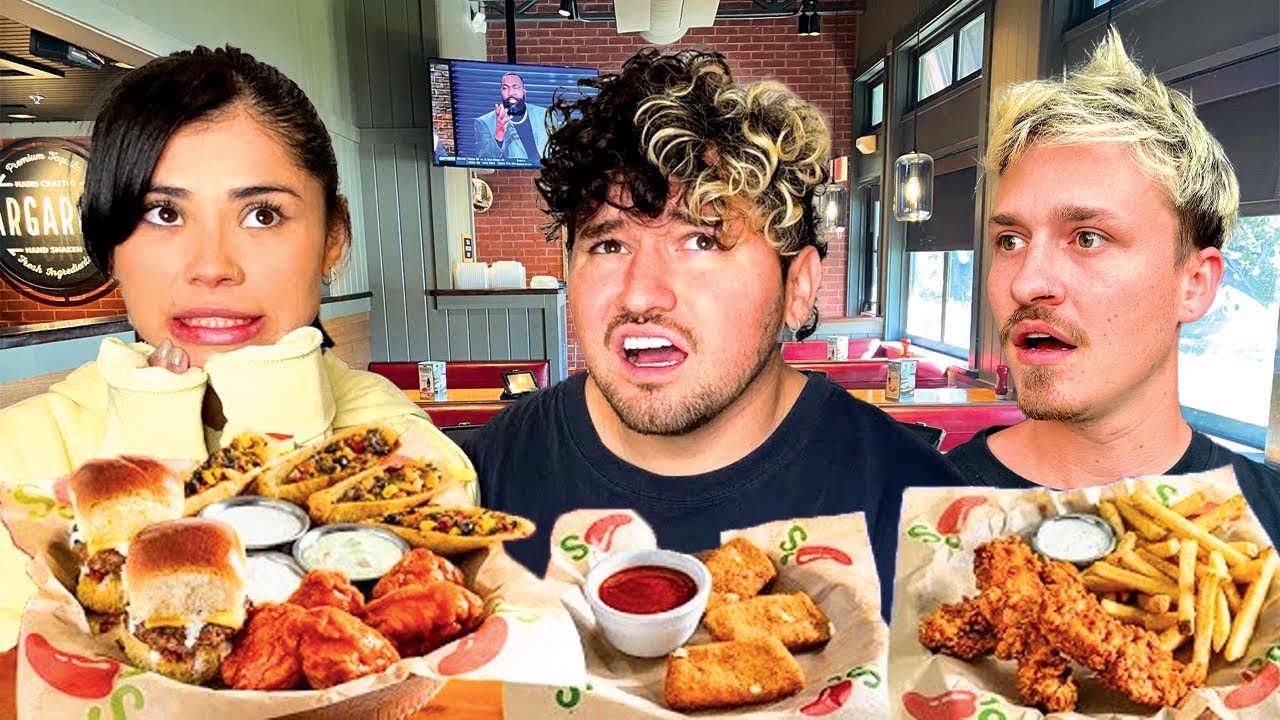 CHILI’S MUKBANG W/ MY FIANCÉ & FRIENDS