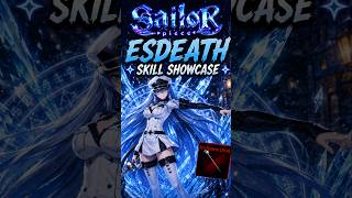 Ice Queen (Esdeath) Skill Showcase ❄️ | Sailor Piece Roblox #sailorpiece