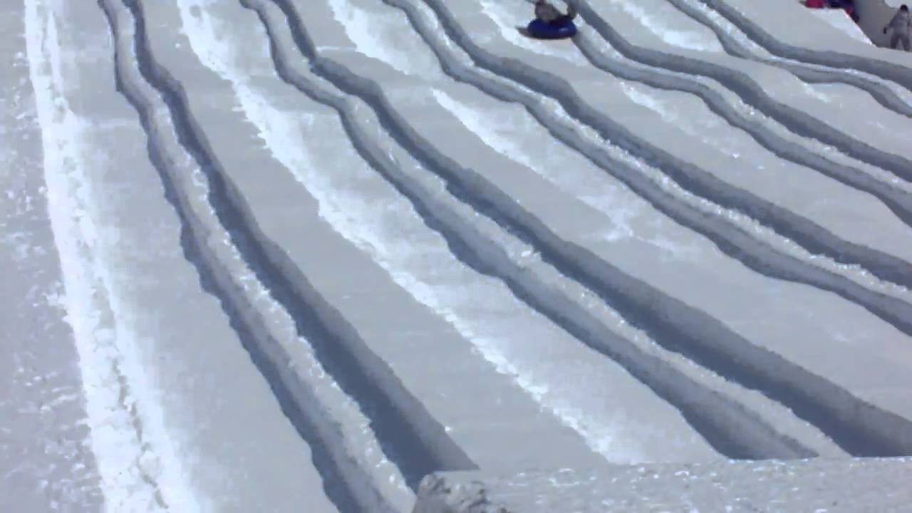 Tsudome Tube slide in Sapporo