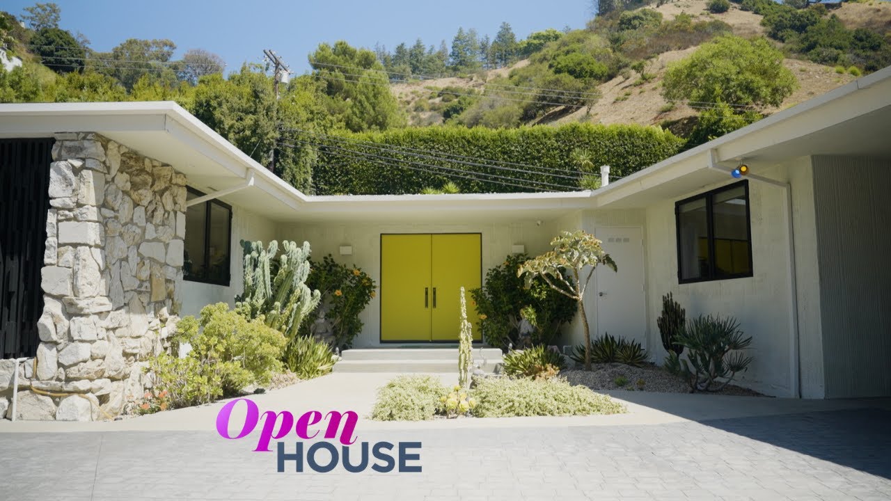 An Airy & Light-Filled Midcentury Modern Home in Beverly Hills | Open House TV