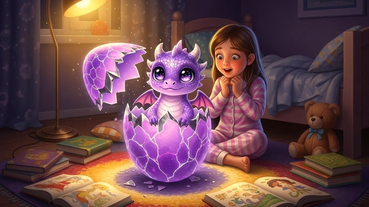 For Centuries the Dragon Egg Never Stirred—Until a Human Child Shared Their Bedtime Tales With It HF