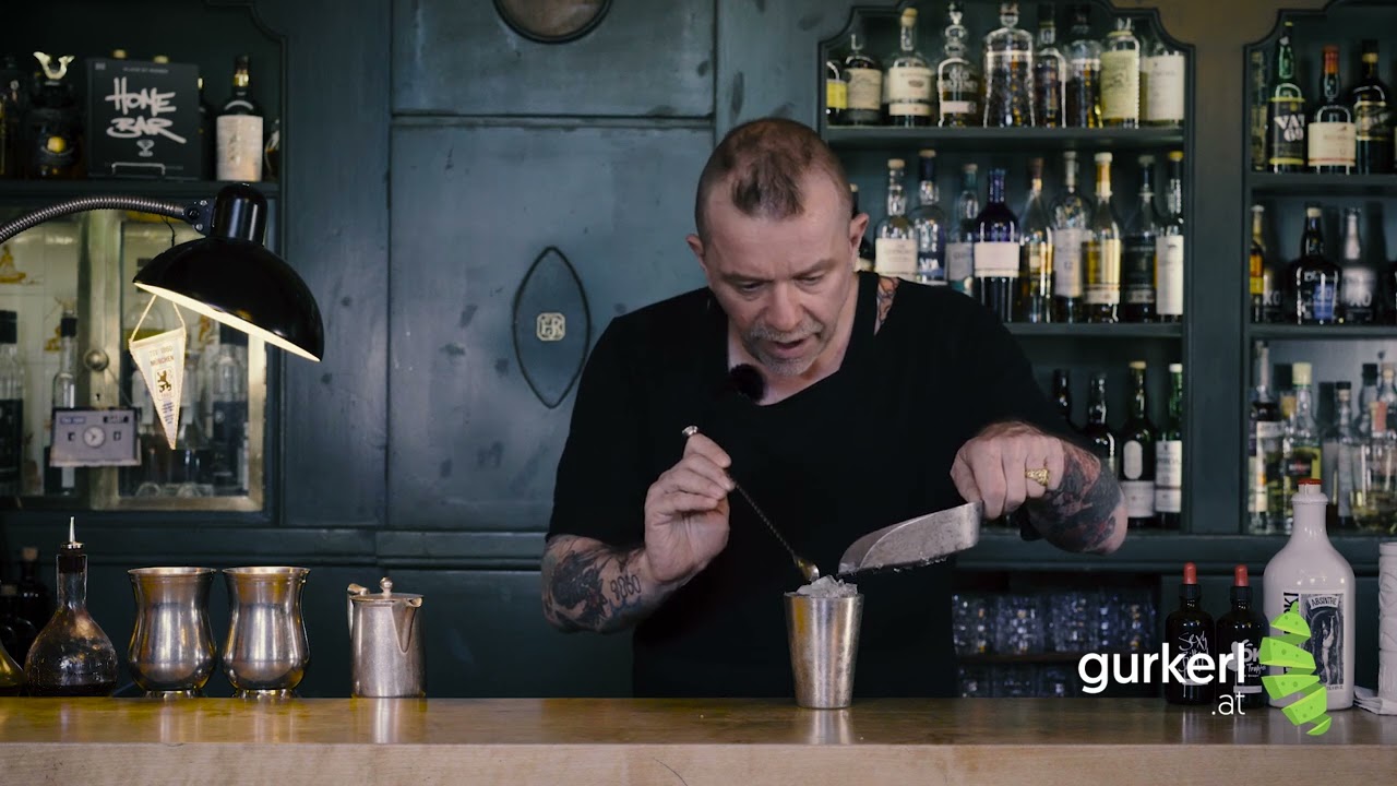 Champagner Julep – Goldene Bar Signature Drinks zum nachmixen