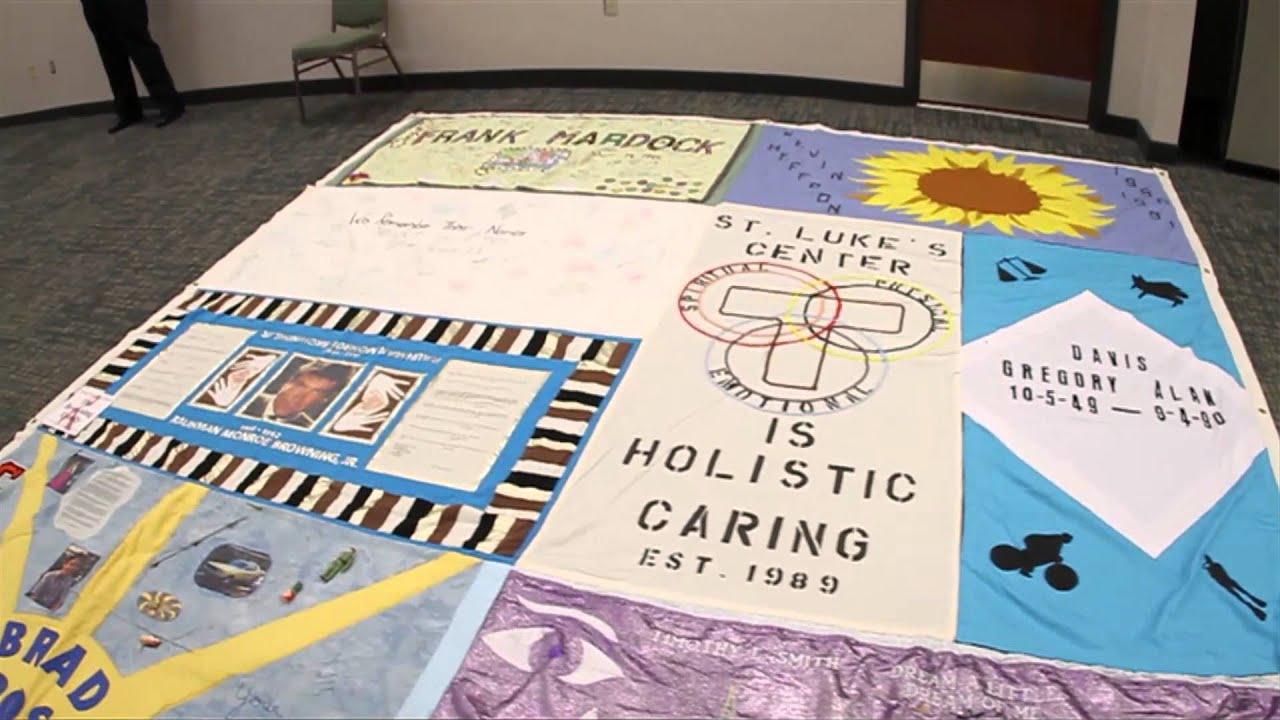 Aids Quilt DCC 2013 - YouTube