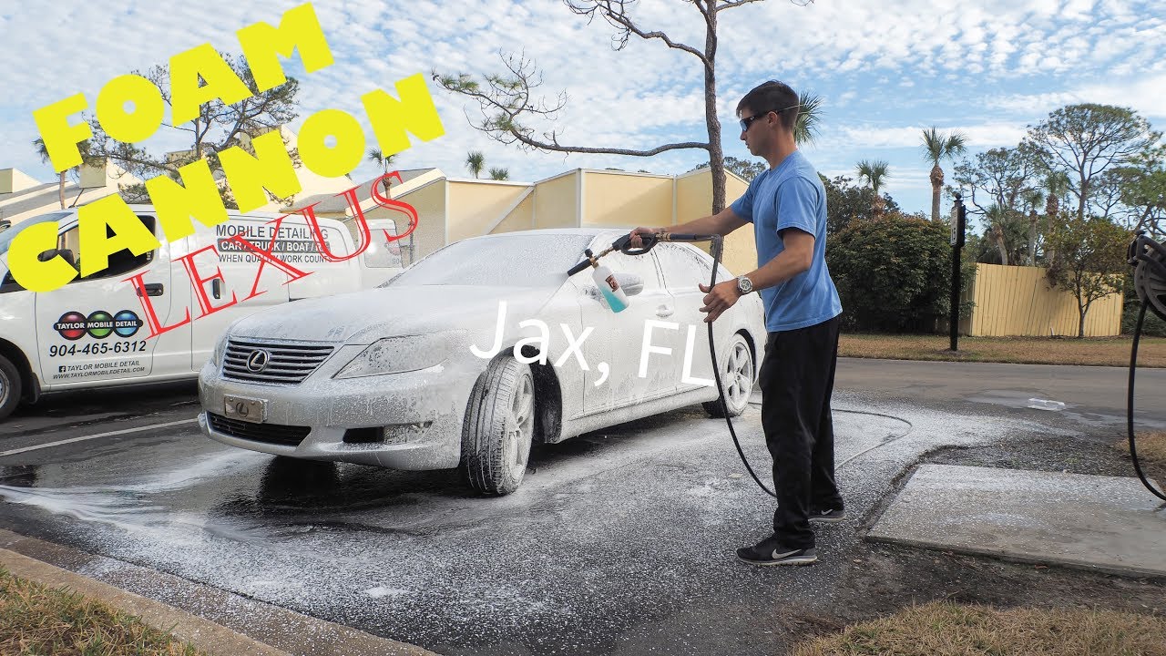 Taylor's Mobile Detailing Lexus Timelapse Jacksonville FL | 22 Frames Media LLC