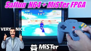 Celebrity Revisiting the Saffun N64 controller on the Mister FPGA Nintendo 64 Core + SNAC Net Worth