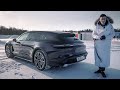 ПОРШЕ против -23 ГРАДУСОВ! Обзор новейшего Porsche Taycan Cross Turismo на морозе