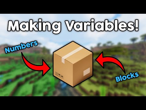 How to Make Variables in Skript | Minecraft Tutorial
