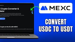 How to Convert USDC to USDT on MEXC | MEXC Stablecoin Swap Guide