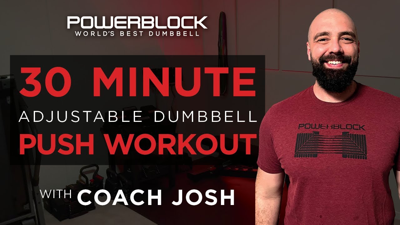 30 Minute Push Workout | With Coach Josh