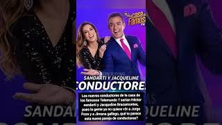 Los nuevos conductores de la casa de los famosos Telemundo 7 serían Héctor sandarti y
