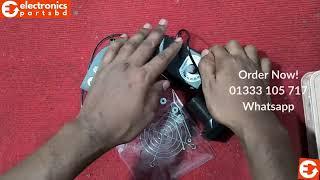 আগুন জ্বালাবে সুপার ফাস্ট | 12V High Speed Cooling Fan 6000RPM Blower for BBQ Stove | 📞01333105717