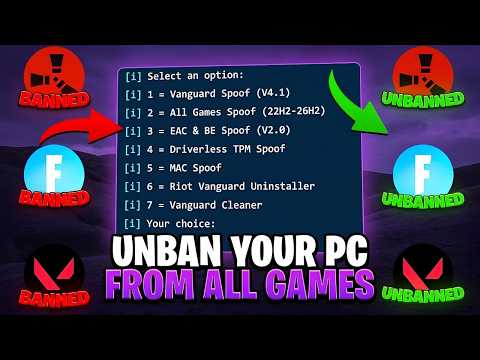 HWID Spoofer: Step-By-Step Guide To Get Unbanned From Every Game Permanently!