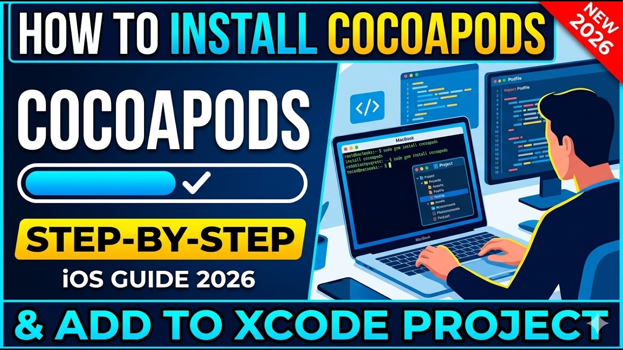 📱How to Install CocoaPods on Mac & Add to Xcode Project(Step-by-Step ...