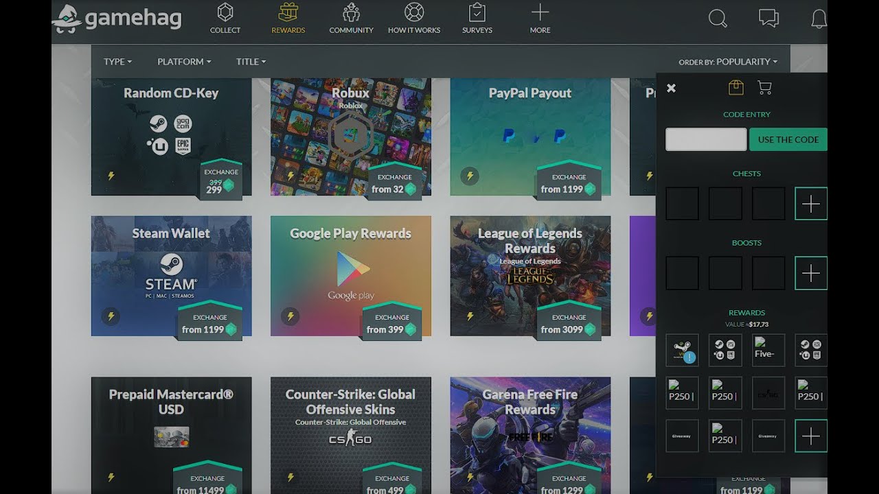 how to get steam keys and paypal and in games money (the ez way ) link