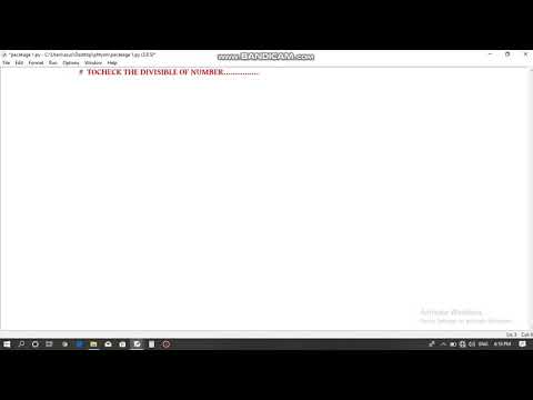 programming for check divisibility in phyton .