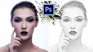 Cara Mudah Edit Foto sketsa pensil di photoshop Terbaru 2021 screenshot 3