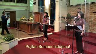KJ 314 : 1, 4 ~ Pujilah Sumber Hidupmu
