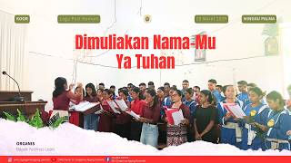 Download lagu DiMuliakan Nama-Mu Ya Tuhan | Koor Minggu Palma | Paskah 2026