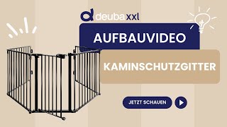 Aufbauvideo - Casaria Kaminschutzgitter Kinderschutzgitter