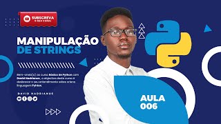 006   MANIPULAÇÃO DE STRINGS