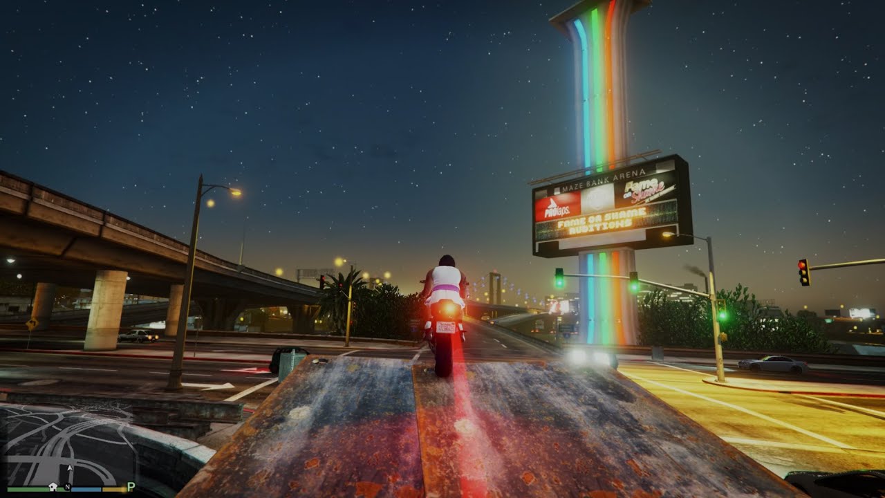 GTA 5. Part 535 - Stunt Jump Completed 17 of 50