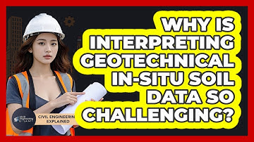 Why Is Interpreting Geotechnical In-situ Soil Data So Challenging? - Civil Engineering Explained