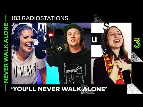 De beelden: 183 radiostations draaien ‘You'll Never Walk Alone’ | NPO 3FM