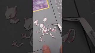 I Deconstructed a 3D Mewtwo Pokémon Card