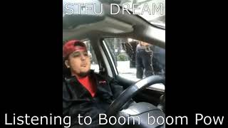 STFU Listening to Boom boom pow rn