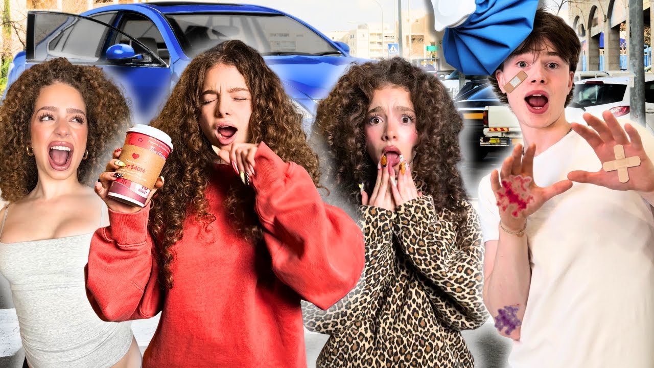 Kalogeras Sisters EXTREME 24 HOUR JET LAG (Noah gets hurt)