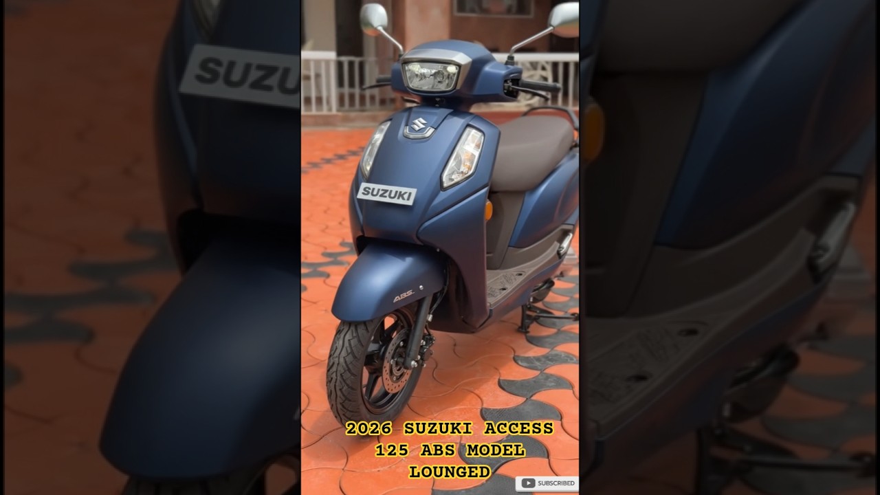 Большое обновление! 🚨 Выпущен Suzuki Access 125 2026 года с ABS 💥 Лучший скутер 125cc? 