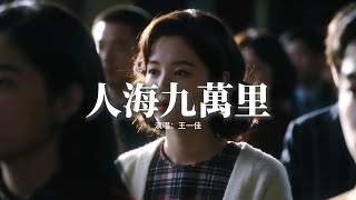 王一佳 - 人海九萬里『後來我走過人海九萬里，可惜無人是你無一人不是你，習慣在每個夜裡偷偷想你，習慣在心裡把故事講給你聽。』【動態歌詞MV】