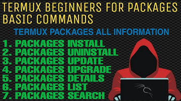 Beginners Termux Hacking | Termux Package All Commands | m2z info