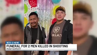 Funeral held for father, son killed in Montgomery triple homicide