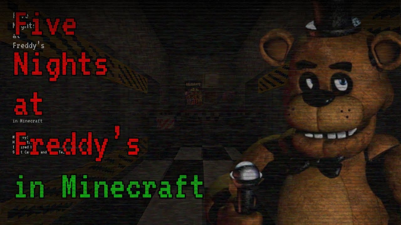 FNaF 1 in Minecraft progress showcase (Full Vanilla) - YouTube
