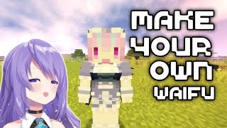 make your own waifu | mcpe addon 1.18 screenshot 4