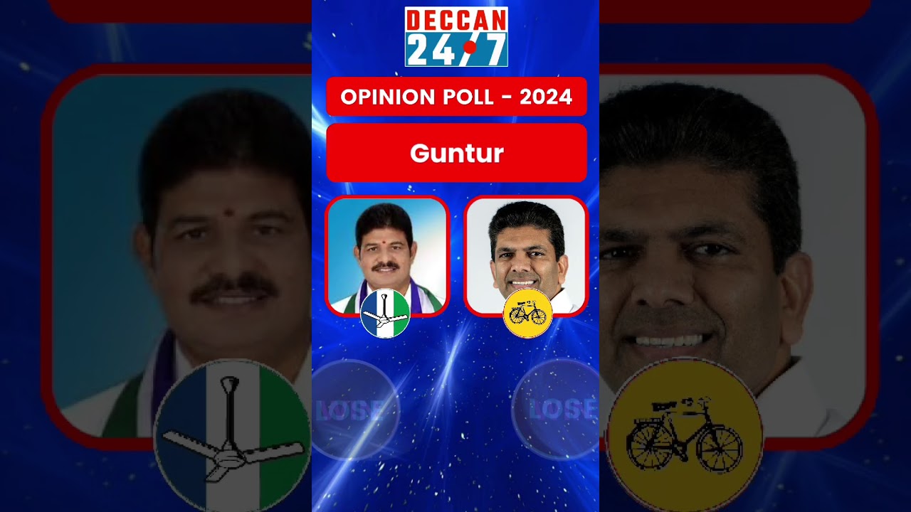 Guntur | Kilari Venkata Rosaiah vs Pemmasani Chandrasekhar | YSRCP vs TDP 