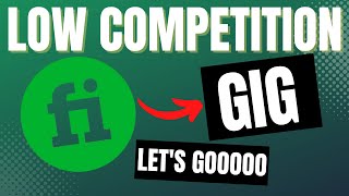 Best Low Competition Fiverr Gig  Earn Money Online 2022