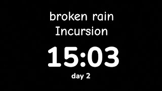 [15:03] BROKEN RAIN INCURSION SPEEDRUN - WORLD RECORD! - The Division 2