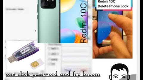 Xiaomi Redmi 10C​ - UNLOCK FRP bypass without test point UMT QC FIRE | ONE CLICK|REDMI 10C FRP UMT