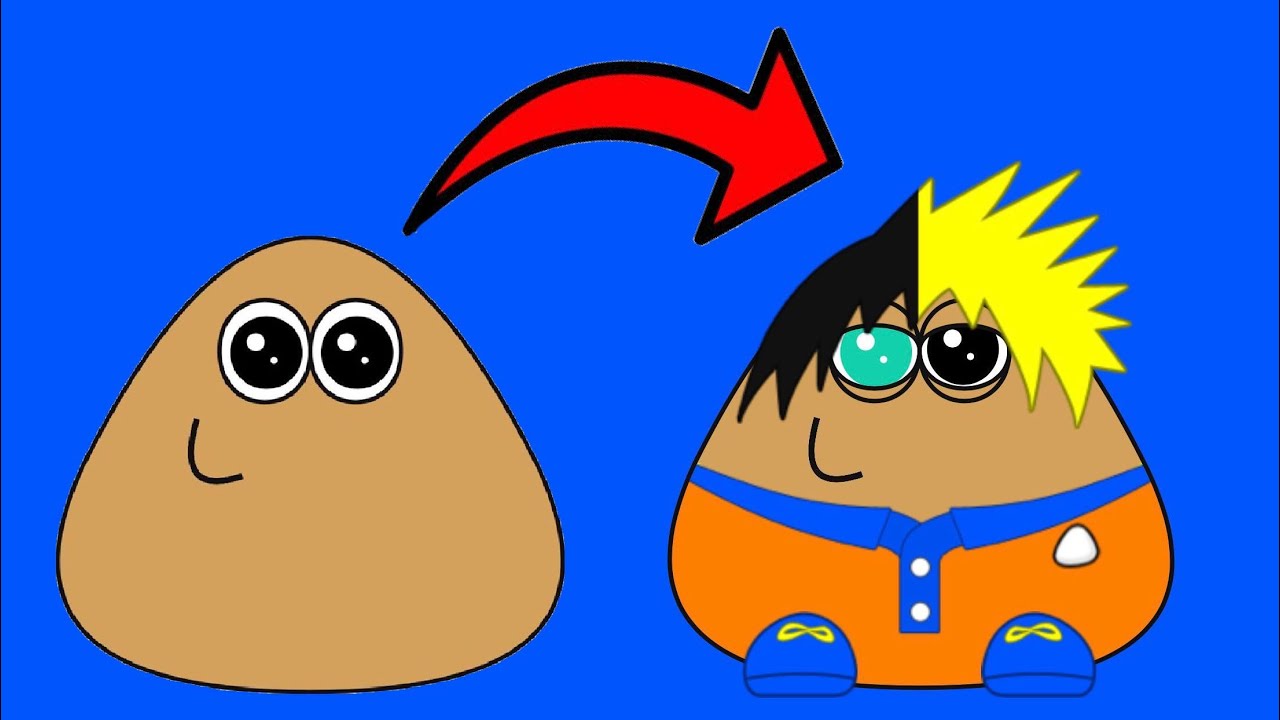 as minhas figurinhas do Pou e tem a do pou Super Saiyajin da Akatsuki 